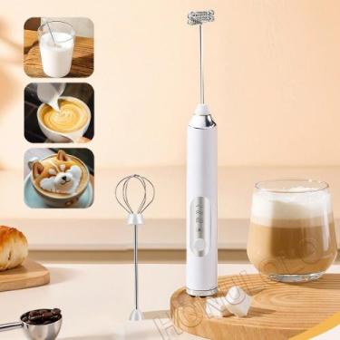 Imagem de Misturador Batedor Mixer Elétrico Para Claras de Ovos Leite Café Clara
