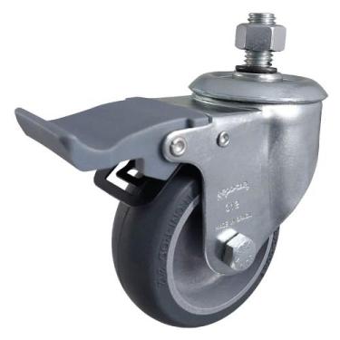 Imagem de Rodízio Giratório com Base 125 Kilos GRRON 312 BP - 120973 - ROD-CAR