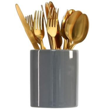 Imagem de Porta-escova de dentes cinza para banheiro, copo, enxaguante bucal para festas, bebidas, caneca, casa, porta-canetas