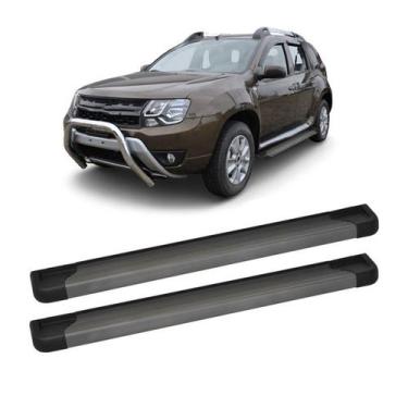 Imagem de Estribo Duster 2012 2013 2014 2015 2016 Alumínio Grafite - CCF