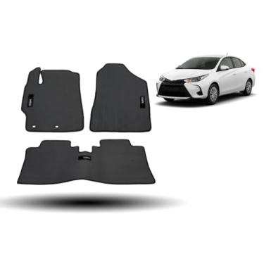 Imagem de Tapete De Borracha Compativel com Yaris Sedan Traseiro Inteiriço