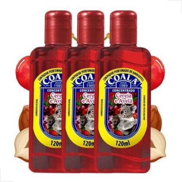 Imagem de 3 Unid. Aromatizante Concentrado Coala 120ml Cereja Avelã
