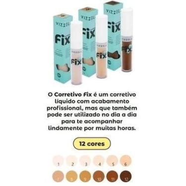 Imagem de Corretivo liquido fix cor 02 vizzela 7g