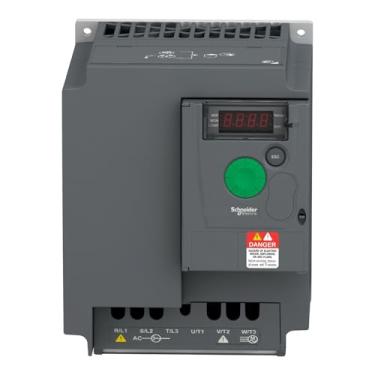 Imagem de Inversor de frequência altivar 310 (vsd), trifásico, 380-460 v ac, 5.5 kw, 7.5 hp, 12.6 a atv310hu55n4e