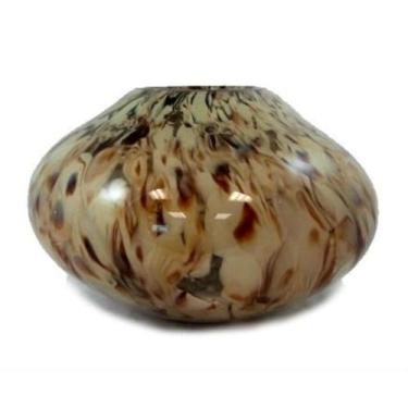 Imagem de Vaso Manhattan Chic Artisan redondo bege 10x10x5,5 cm