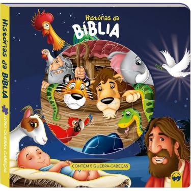 Imagem de Livro Quebra-Cabeças - Histórias Da Bíblia