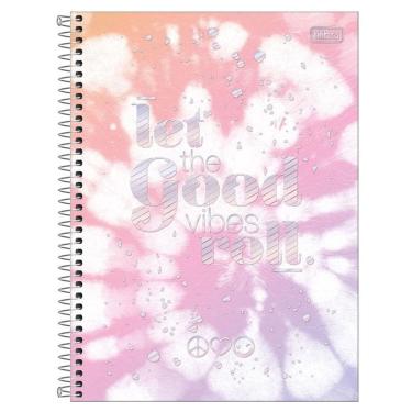 Imagem de Caderno espiral capa dura univ 10x1 160 fls Good Vib Tilibra