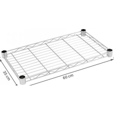 Imagem de Prateleira Avulsa Aço 60x35cm Ajustável