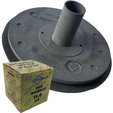 Imagem de Rotor 1/2 cv Para Bomba De Piscina Modelo Jacuzzi 5A-M Com Selo Mecani