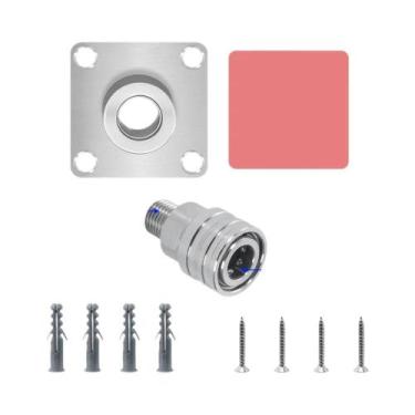 Imagem de Suporte De Parede Para Bico De Canhão De Espuma Em Aço Inoxidável Com 