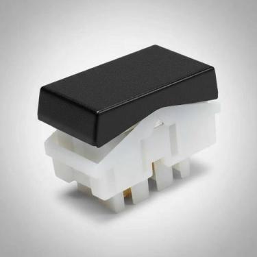 Imagem de Interruptor Branco Paralelo para Móveis DX99331 Qtmov 2 Unidades, 220V
