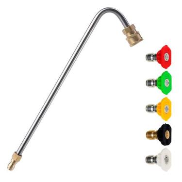 Imagem de Lavadora de alta pressão Wand M MINGLE 33 cm, aço inoxidável, 5 bicos