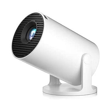 Imagem de Mini Projetor Portatil 4K 1080 Full HD 5g Wifi 6 Bluetooth 5.0 Android 11 HY300 Suporte 8000 Lumens Para Celular LED Projete até 130 polegadas