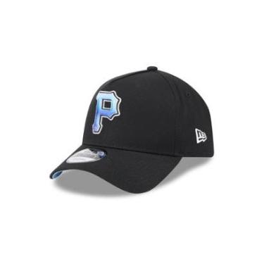 Imagem de BONE NEW ERA 9FORTY A-FRAME SNAPBACK PITTSBURGH PIRATES MLB PRETO-Masculino