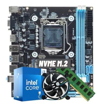 Imagem de Kit Gamer Intel I7 4790 + 8gb Ddr3 + Placa Mãe H81 + Cooler