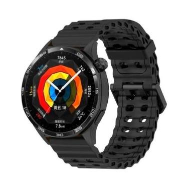 Imagem de Pulseira De Silicone De 22mm Para Huawei GT 6 Pro, GT5, GT4, GT3, Band