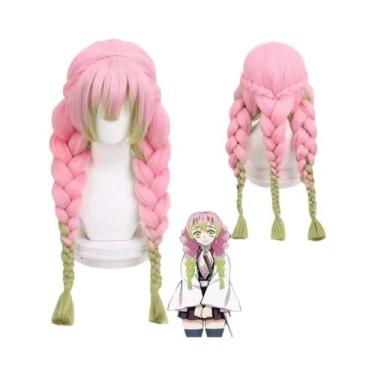 Imagem de Fantasia De Cosplay De Anime Para Adultos Kanroji Mitsuri, Vestido Kim