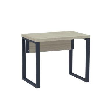 Imagem de Mesa Escritório 900x600x750mm M900pe40tub Castanheira Natural-azul Delrei