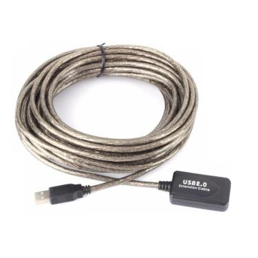 Imagem de Cabo Extensor USB Ativo com Repetidor USB AM X AF 10 Metros