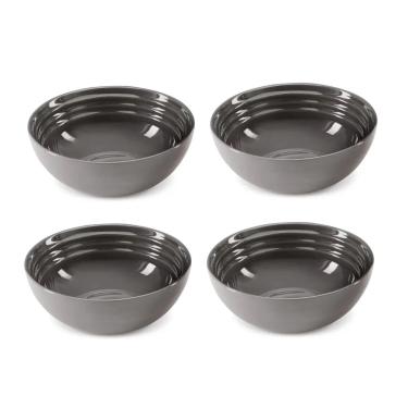 Imagem de CONJUNTO 4 BOWLS REDONDOS LE CREUSET 16CM FLINT