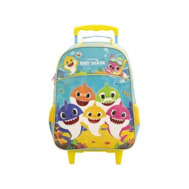 Imagem de Mochila de Rodinha Baby Shark Family - Xeryus