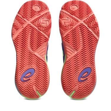 Imagem de Tênis ASICS Gel-Resolution X Padel - Feminino - Roxo/Verde
