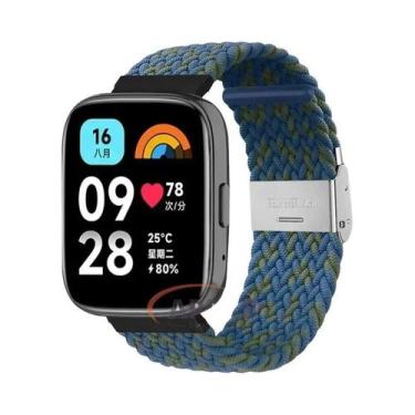 Imagem de Pulseira Elástica Trançada De 22mm Para Redmi Watch 3/5 Lite, Ajustáve