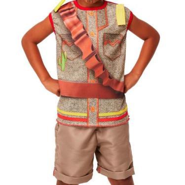 Imagem de Roupa Cangaceiro Infantil Roupa de Festa Junina Infantil Menino Fantas