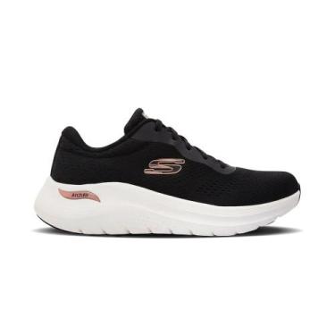 Imagem de Tênis Skechers Arch Fit 2.0 Big League Feminino, Preto, 35