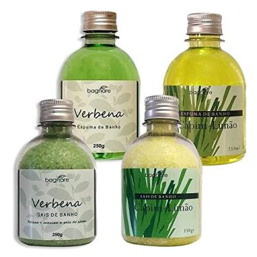 Imagem de Sais Para Banho E Espuma Para Banheira Capim Limão E Verbena