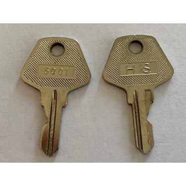 Imagem de Chave reserva M-S-Cash-Gawer número 5001 (padrão) chave única para gavetas de dinheiro Cc-410-B2