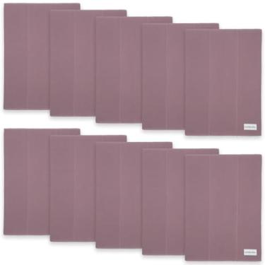 Imagem de Comfy Cubs Conjunto de panos para arrotar bebês (pacote com 10) - grande, 6 camadas, ultra absorvente, 100% algodão para bebês cuspir, babar e bagunçar - presentes de bebê recém-nascidos macios,