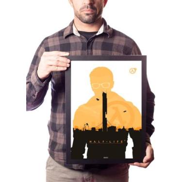 Imagem de Poster Com Moldura A3 Half Life 2 - Fanarte