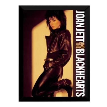 Imagem de Quadro Joan Jett And The Blackhearts Capa Album 42x29 - Fanarte