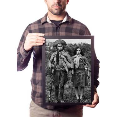 Imagem de Quadro Pancada E Maria Jovina Historia Do Cangaço Lampião - Fanarte