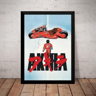 Imagem de Quadro Filme Akira Anime Classico Manga Poster Moldurado - Fanarte