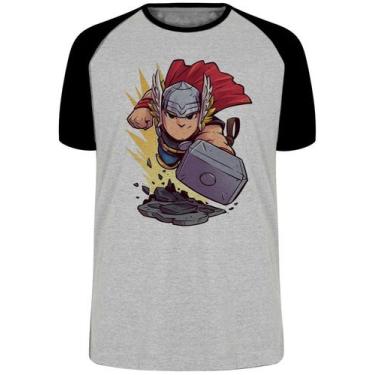 Imagem de Camiseta Thor Blusa Plus Size extra grande adulto ou infantil - Empóri