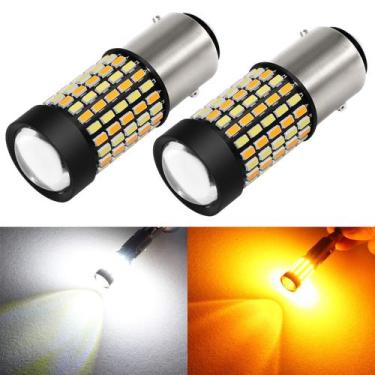 Imagem de Lâmpadas LED PHINLION Super Brilhantes - 1157, 2057 e 2357 (Branca e Â