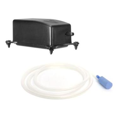 Imagem de Compressor De Ar 1,2 L/min Borbulhas Aquário Pequeno Ap-1200 - Soma, 2