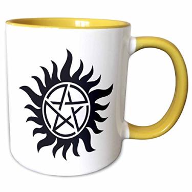 Imagem de 3dRose Caneca com símbolo sobrenatural, 325 ml