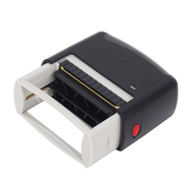 Imagem de Cryfokt Carimbo Personalizado, Símbolo de Número de Letra, Selos de Endereço Personalizados Recarregáveis ​​para Escritório, Escola, Casa 58x22mm, Impressões Claras e Nítidas