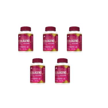 Imagem de Kit 5x Colágeno Verisol + Ácido Hialurônico 5x120 cáps Flora-Unissex