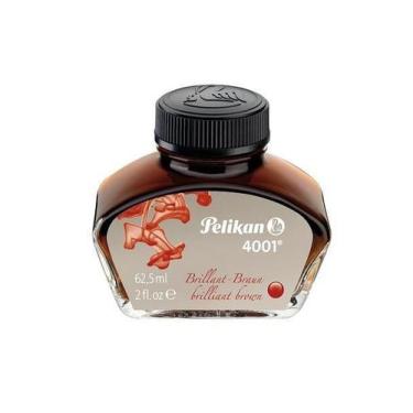 Imagem de Tinta Para Caneta Tinteiro Pelikan Marrom 62,5Ml, Marrom