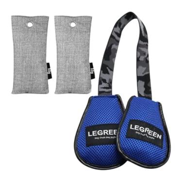 Imagem de UGPLM Luvas de boxe desodorizantes pacote absorvente de odor eliminador de odor sacos de carvão ferramenta de boxe, Azul, 50g Sabor Colônia