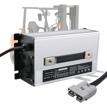 Imagem de Carregador de bateria para empilhadeira Carregador de bateria de 12 V/24 V/36 V/48 V/60 V/72 V, com plugue Anderson para carregamento de baterias de chumbo-ácido,24v40a,175A