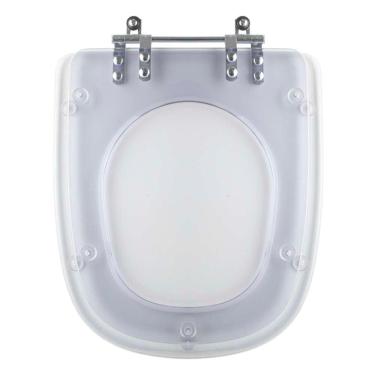 Imagem de Assento Sanitario Poliester Ibiza Transparente Para Vaso Incepa