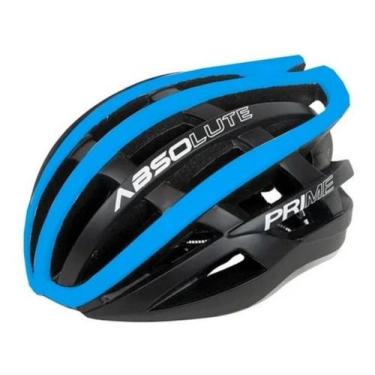 Imagem de Capacete Ciclismo Absolute Prime Bicicleta Mtb Speed Bike, Preto, Azul