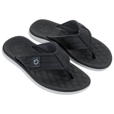 Imagem de Chinelo Cartago Sintra Dedo Ad 12482 Masculino, Preto, 41