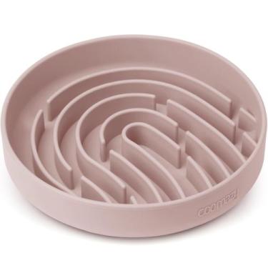 Imagem de Tigela para cães Slow Feeder Coomazy Silicone 900 ml para animais de e