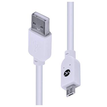 Imagem de CABO USB X MICRO USB B 2.0 5 PINOS 2 METROS BRANCO – MUSB-2, VINIK, 31457